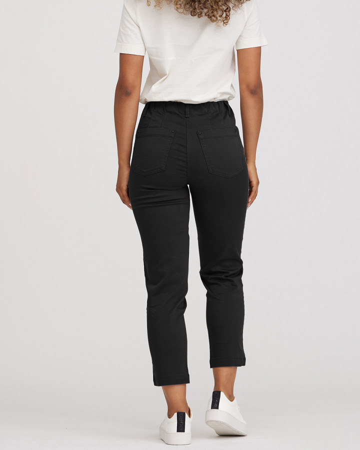 Mirakelbyxa Piper 7/8 Bomull Svart...