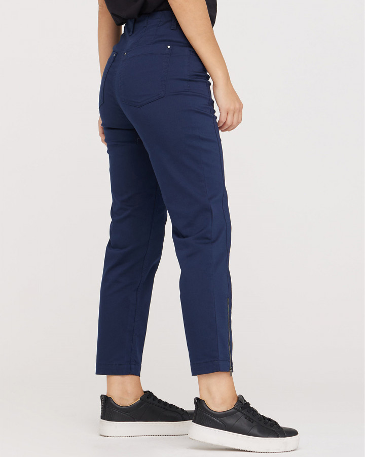 Mirakelbyxa Piper 7/8 Bomull Marin...