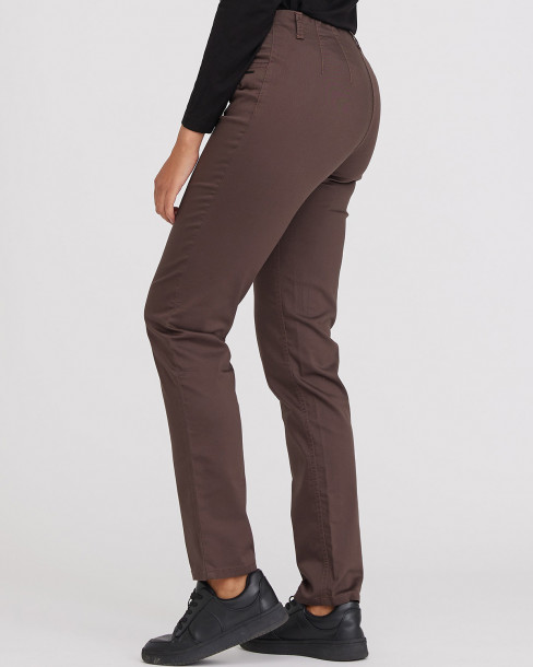 Mirakelbyxa Kelly Bomull brun från LauRie 2