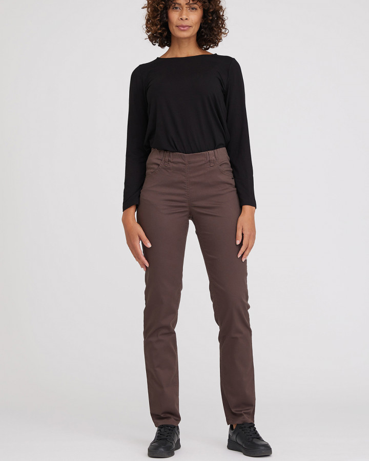 Mirakelbyxa Kelly Bomull brun från...