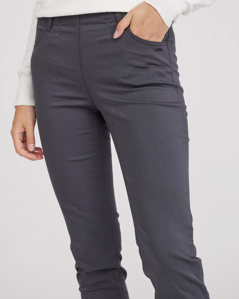 Mirakelbyxa Kelly Bomull Antracitgrå från LauRie 2