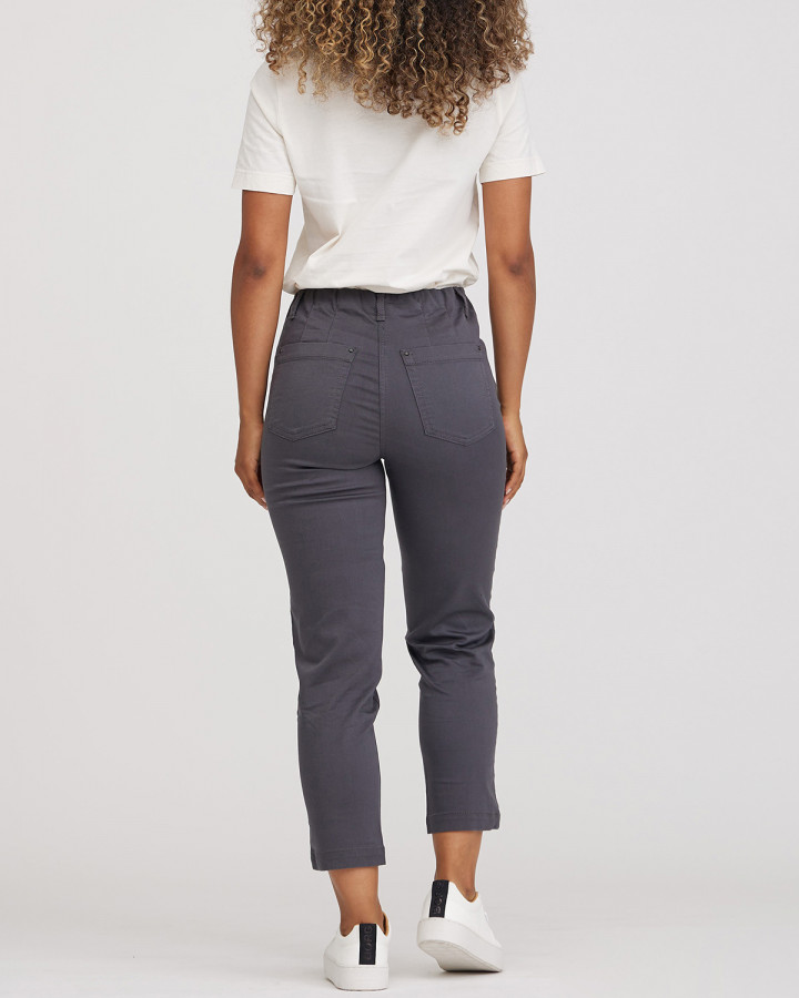 Mirakelbyxa Piper bomull grå 7/8 från...