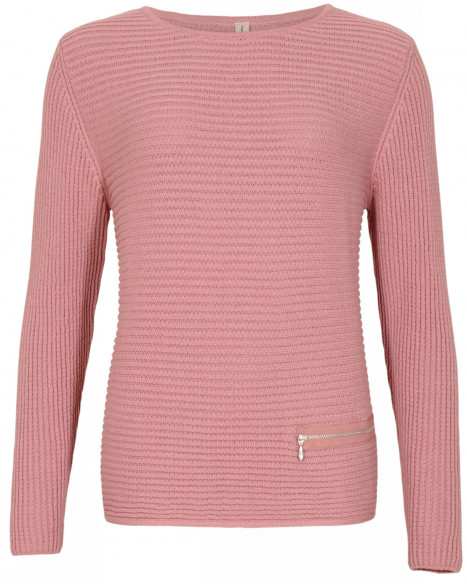 Tröja Zip rosa från Skovhuus