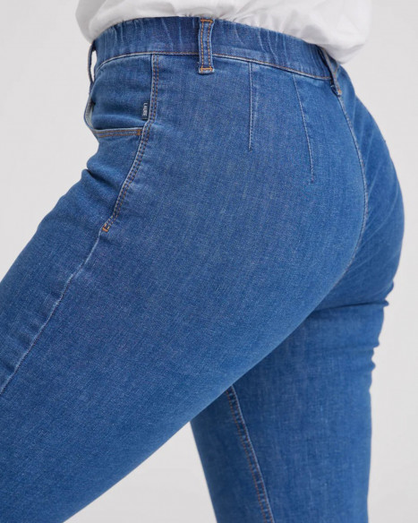 Mirakelbyxa Kelly Regular Denim blå från LauRie