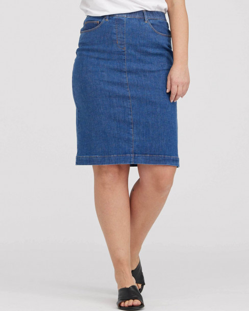 Jeanskjol Susanna denim från Laurie