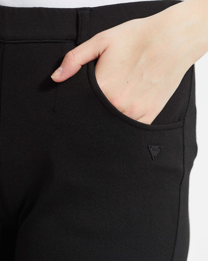 Mirakelbyxa Donna flossad svart vid...