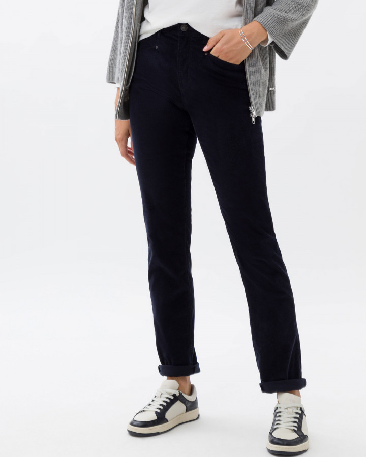 Manchesterbyxa Carola Brun från Brax