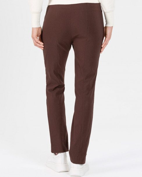 Mirakelbyxa Ina Flossad chokladbrun från Stehmann 2