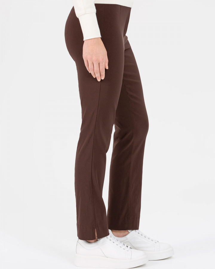 Mirakelbyxa Ina Flossad chokladbrun...