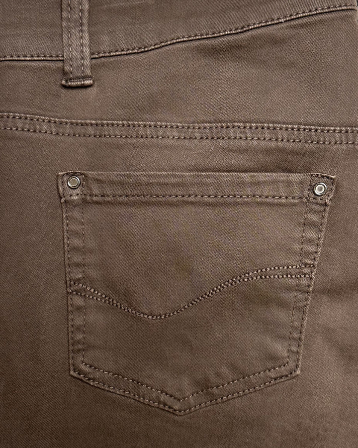 Jeans Angelika Slim brun från Anna Montana