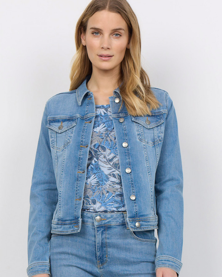 Jeansjacka Kimberly ljusblå från...