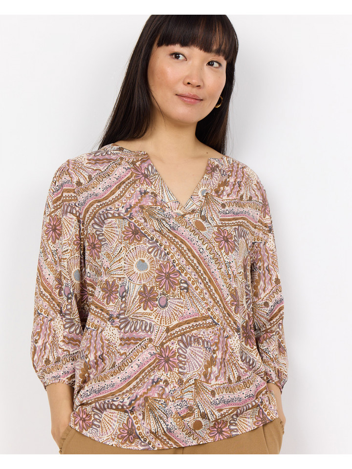 Blus rosa paisley från SoyaConcept