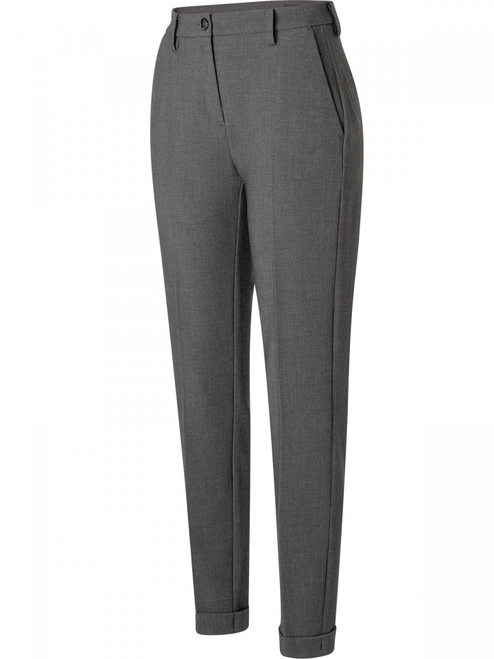 Chino med slag grå från Mac