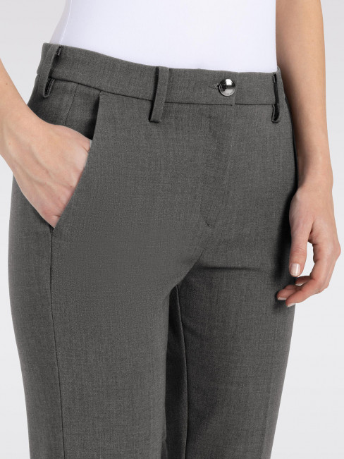 Chino med slag grå från Mac 2