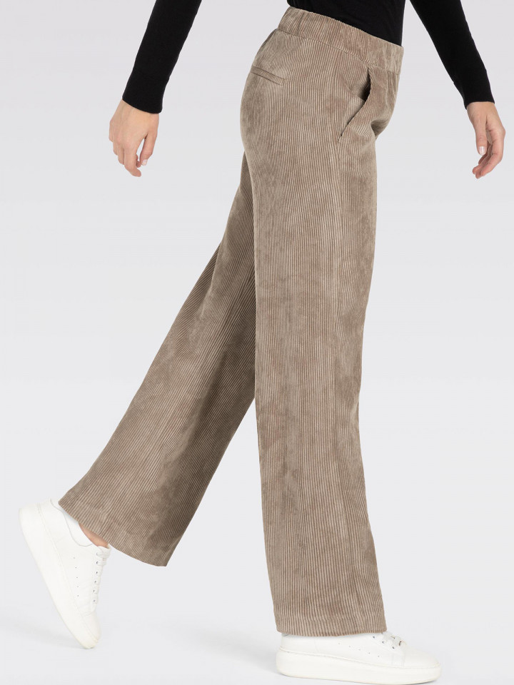 Manchesterbyxa Chiara taupe från Mac