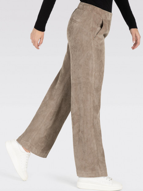 Manchesterbyxa Chiara taupe från Mac