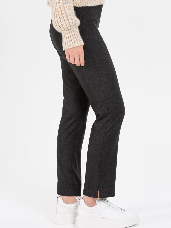 Mirakelbyxa Ina Flossad Antracit från...