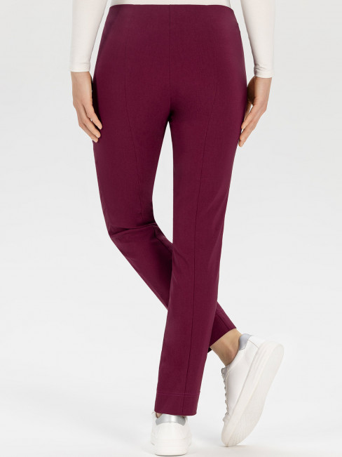 Mirakelbyxa Ina Flossad Beet red från Stehmann 2