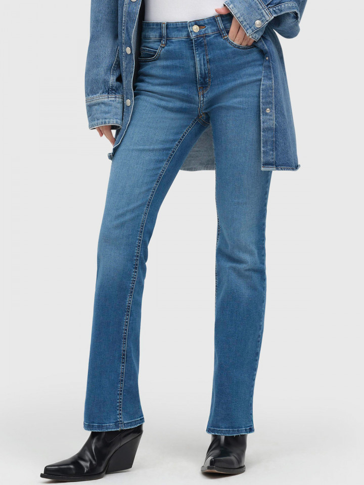 Jeans Boot cut denimblå från Mac