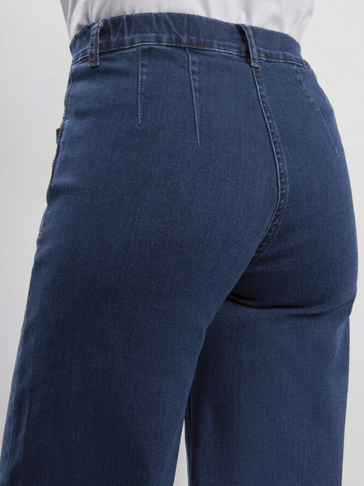Mirakeljeans Donna mörk denimblå vid från LauRie