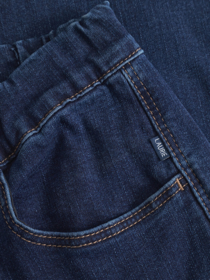 Mirakeljeans Donna mörk denimblå vid...