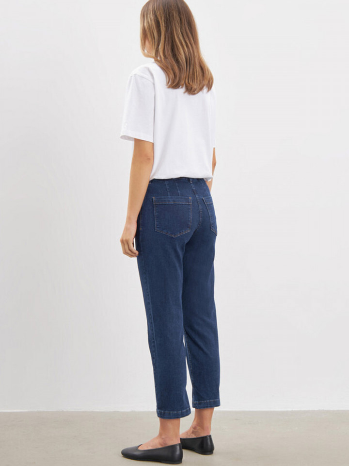 Mirakelbyxa Piper Pure 7/8 Mörk Denim...