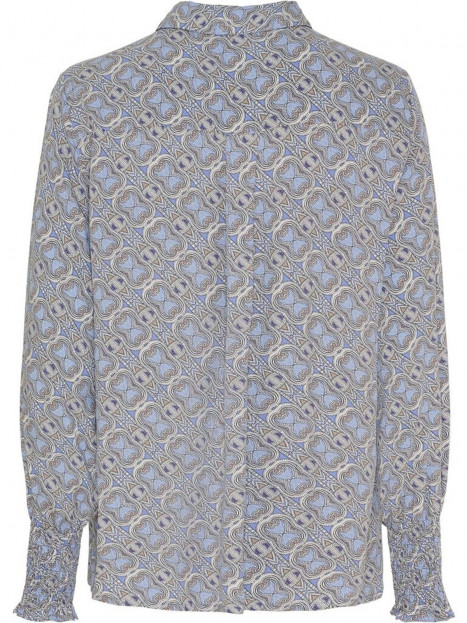 Blus Gyta smock blouse Blå från Isay