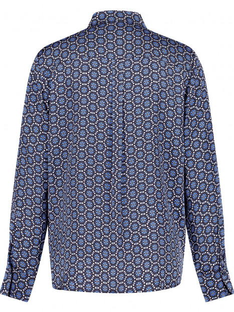 Satinblus blått mönster från Gerry Weber