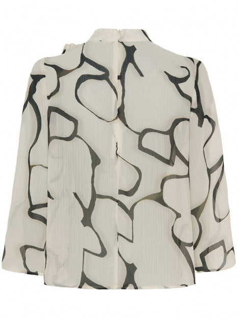 Blus Vibse chiffong creme från Isay