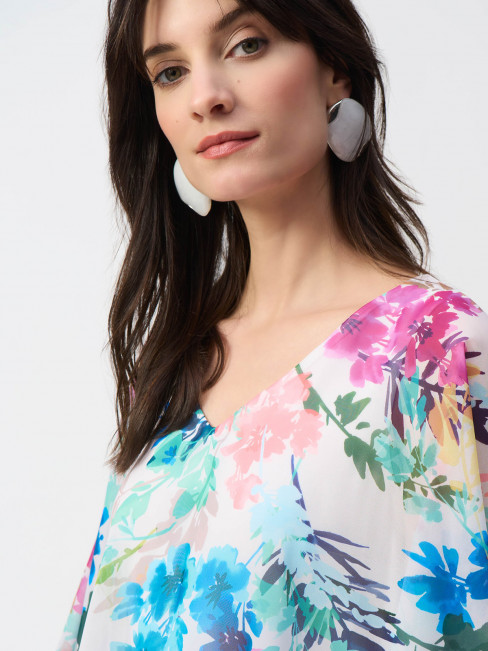 Linne med chiffongöverdel från Joseph Ribkoff 2