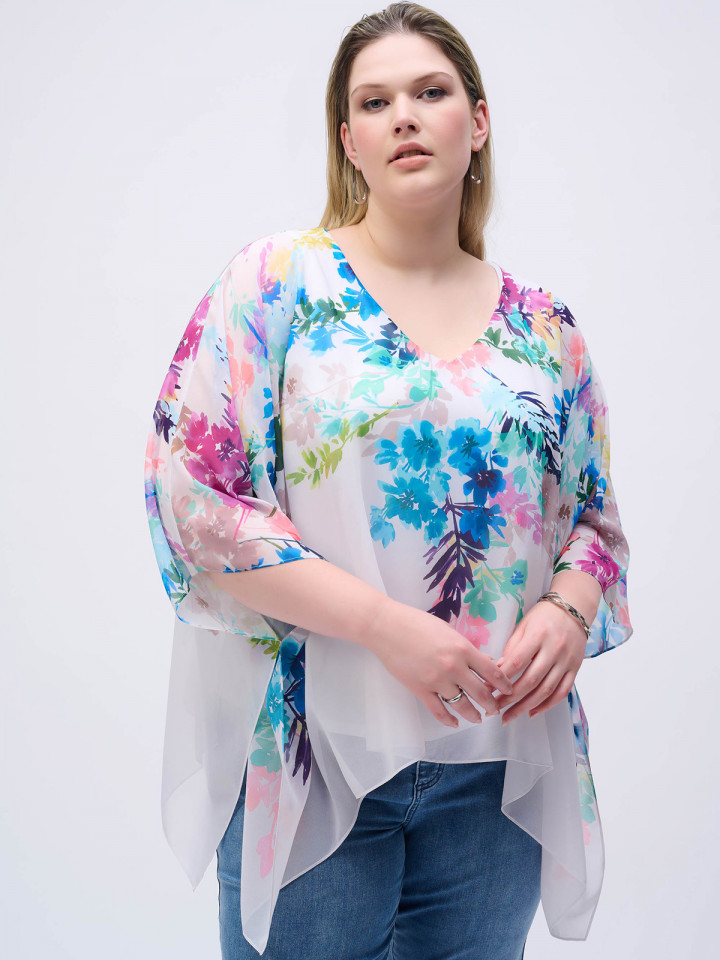 Linne med chiffongöverdel från Joseph...