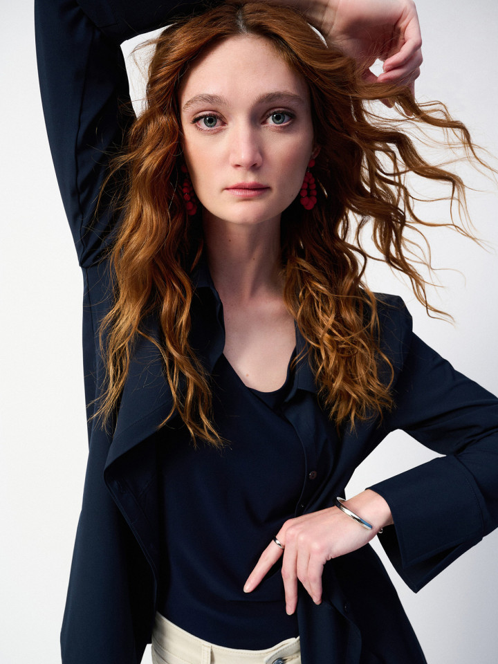 Jacka/skjorta marin från Joseph Ribkoff