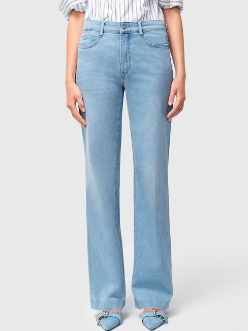 Jeans Wide ljus denimblå från Mac