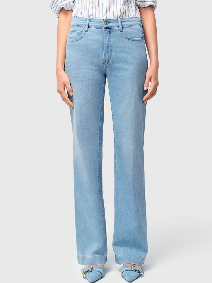 Jeans Wide ljus denimblå från Mac