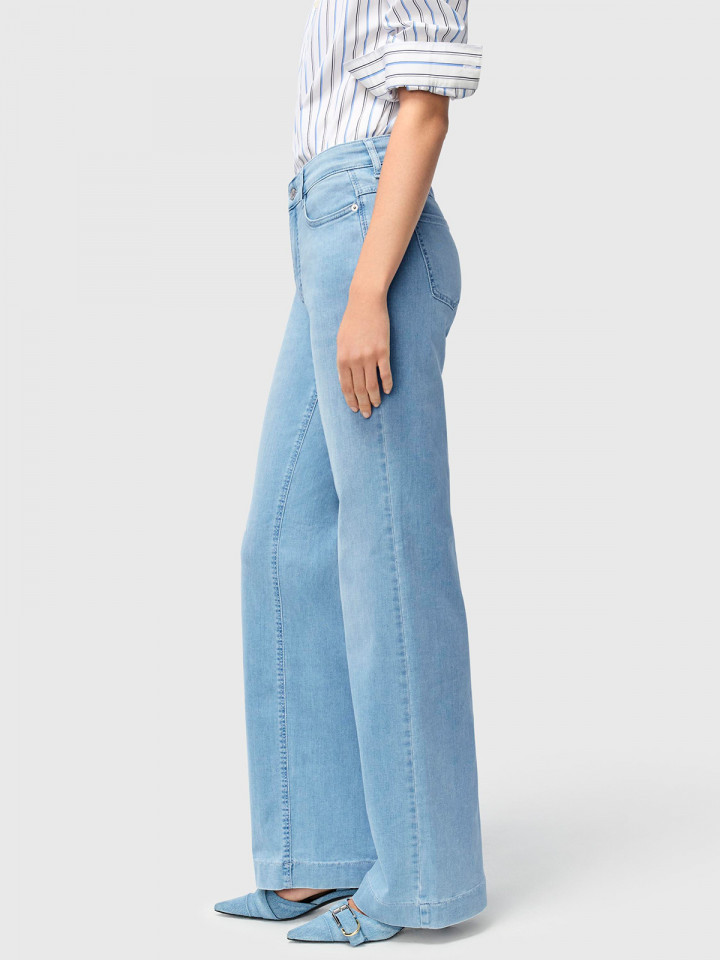 Jeans Wide ljus denimblå från Mac