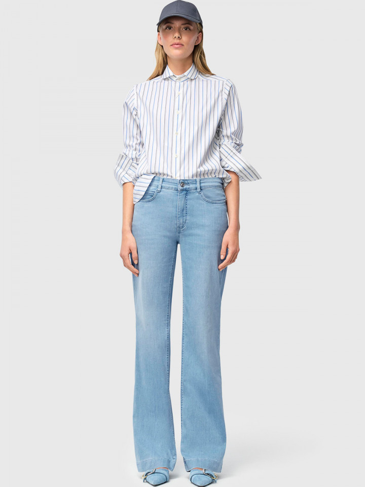 Jeans Wide ljus denimblå från Mac