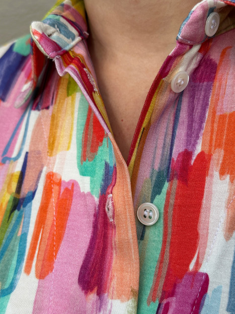 Trikåskjorta Ferrara Colore från Camilla Thulin