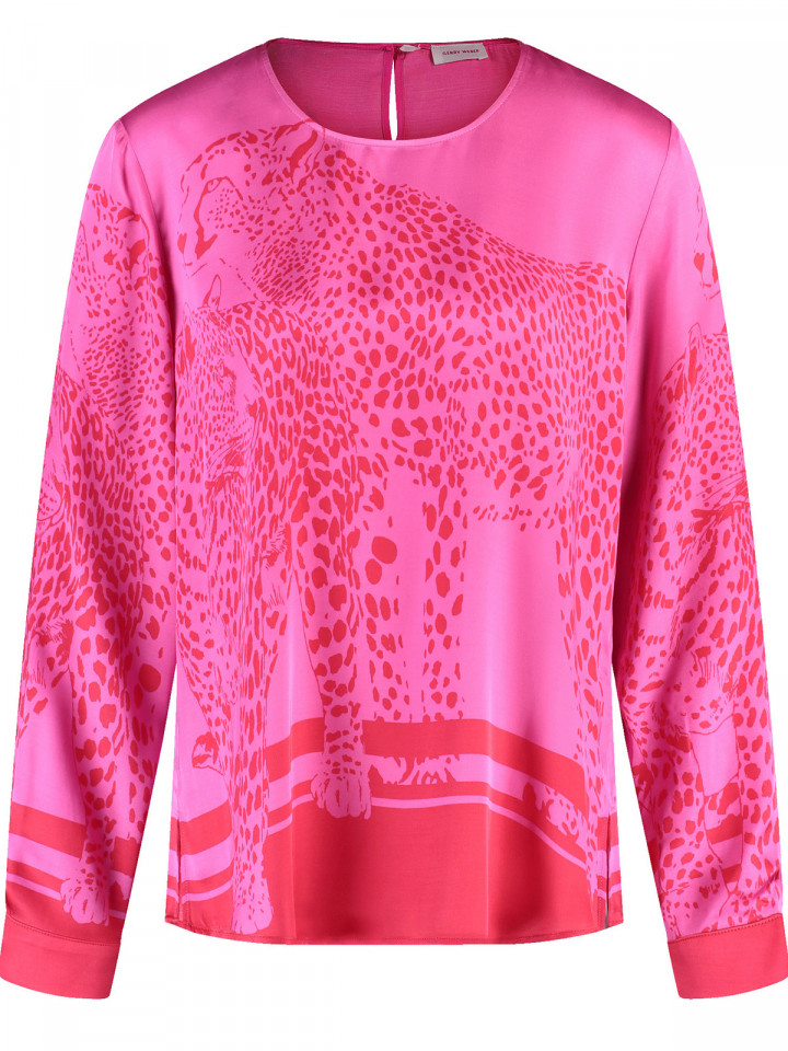 Satinblus Cerise/rosa från Gerry Weber