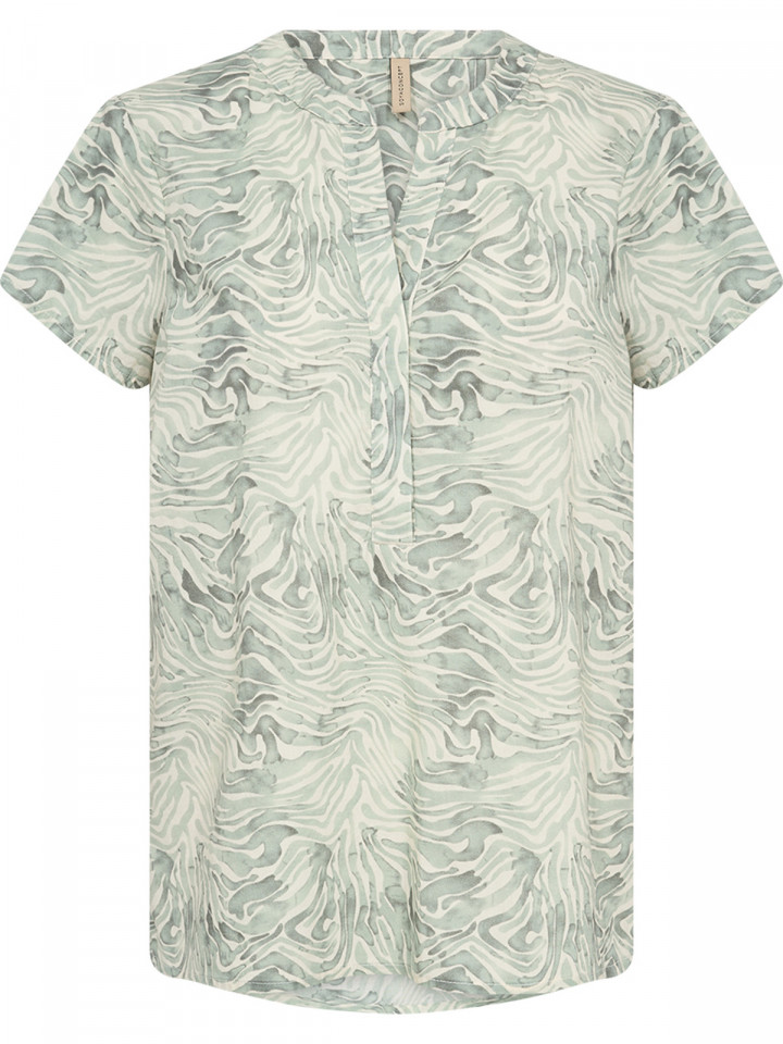 Blus Peggy sagegrön från SoyaConcept