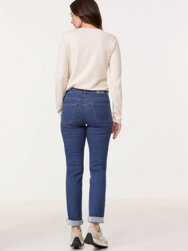 Jeans Best4me SOL:INE denimblå från...