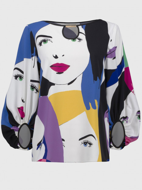 Blus Oversize illustration från Joseph Ribkoff