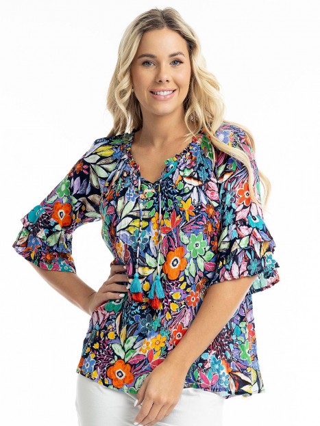 Blus Grenada Multi från Orientique