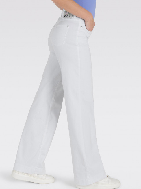 Jeans Dream Wide vita från Mac 2