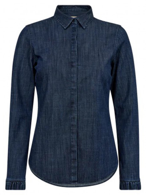 Denimskjorta Matte Flip blå från Mos Mosh
