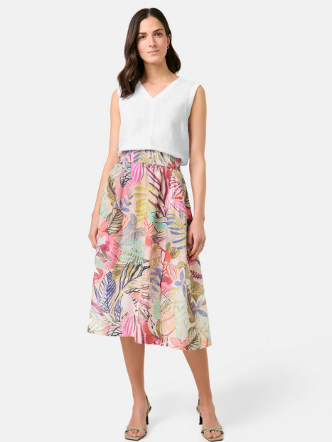 Linnekjol Rosa löv från Gerry Weber