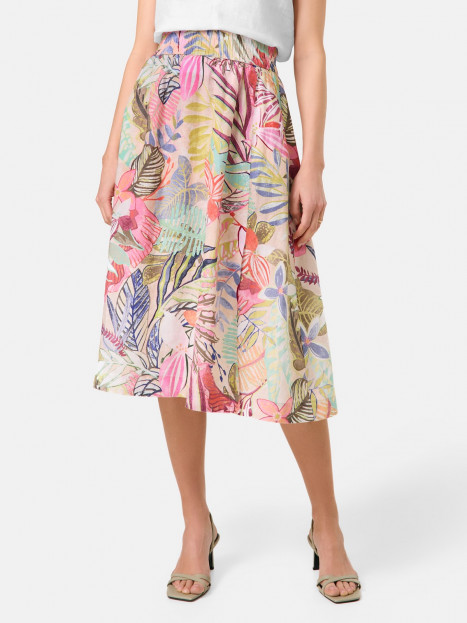 Linnekjol Rosa löv från Gerry Weber