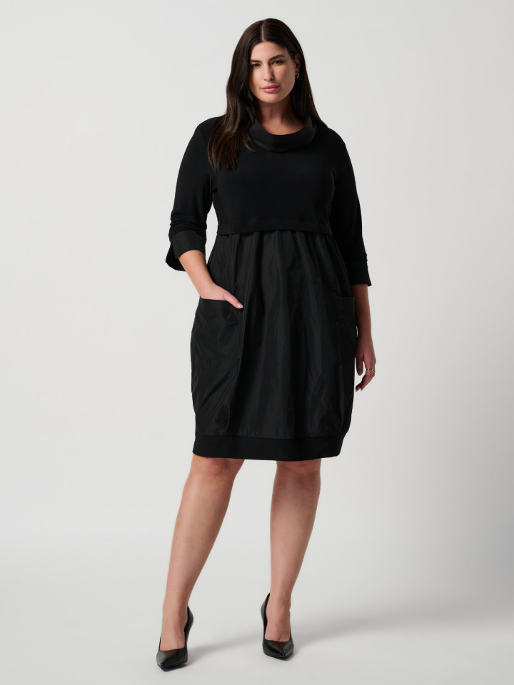 Klänning med Krage Svart från Joseph...