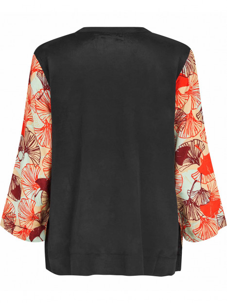 Blus Bolatta röd/svart från Masai
