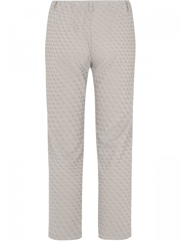 Mirakelbyxa Kelly 7/8-del Beige Jaquard från...