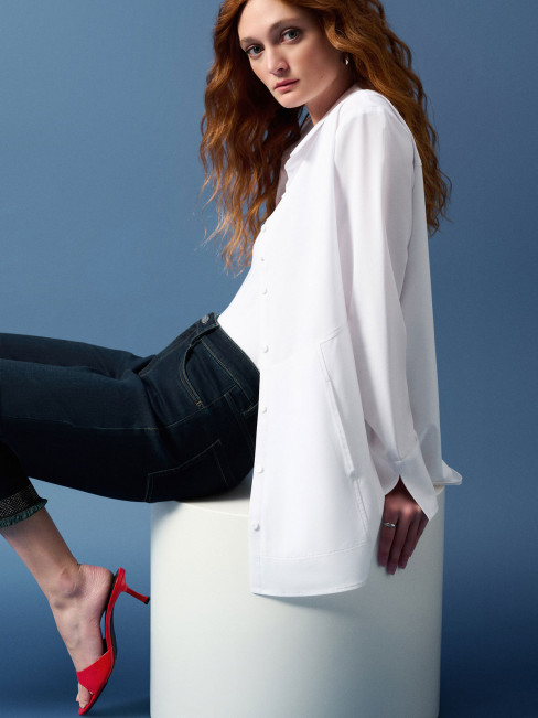 Skjorta kritvit från Jospeh Ribkoff 2